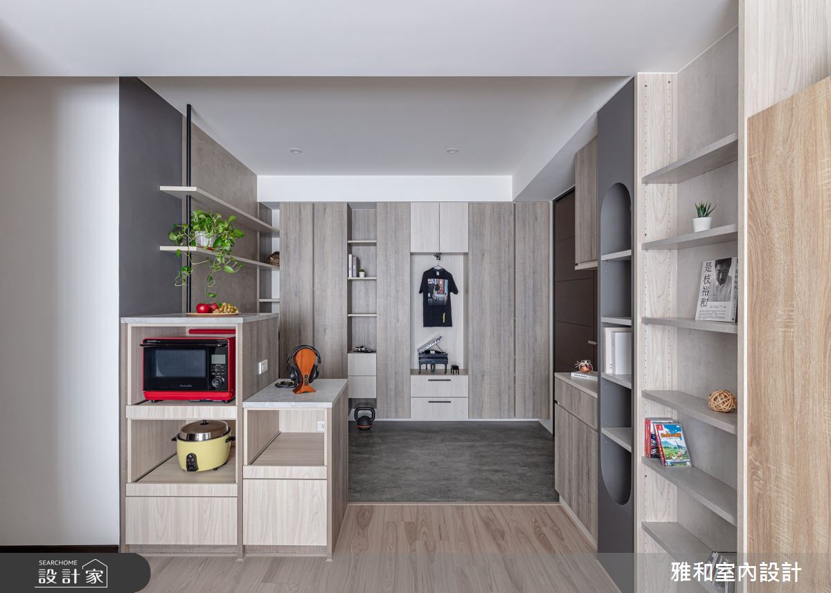 19坪新成屋(5年以下)＿北歐風玄關案例圖片＿雅和設計＿雅和_14之5