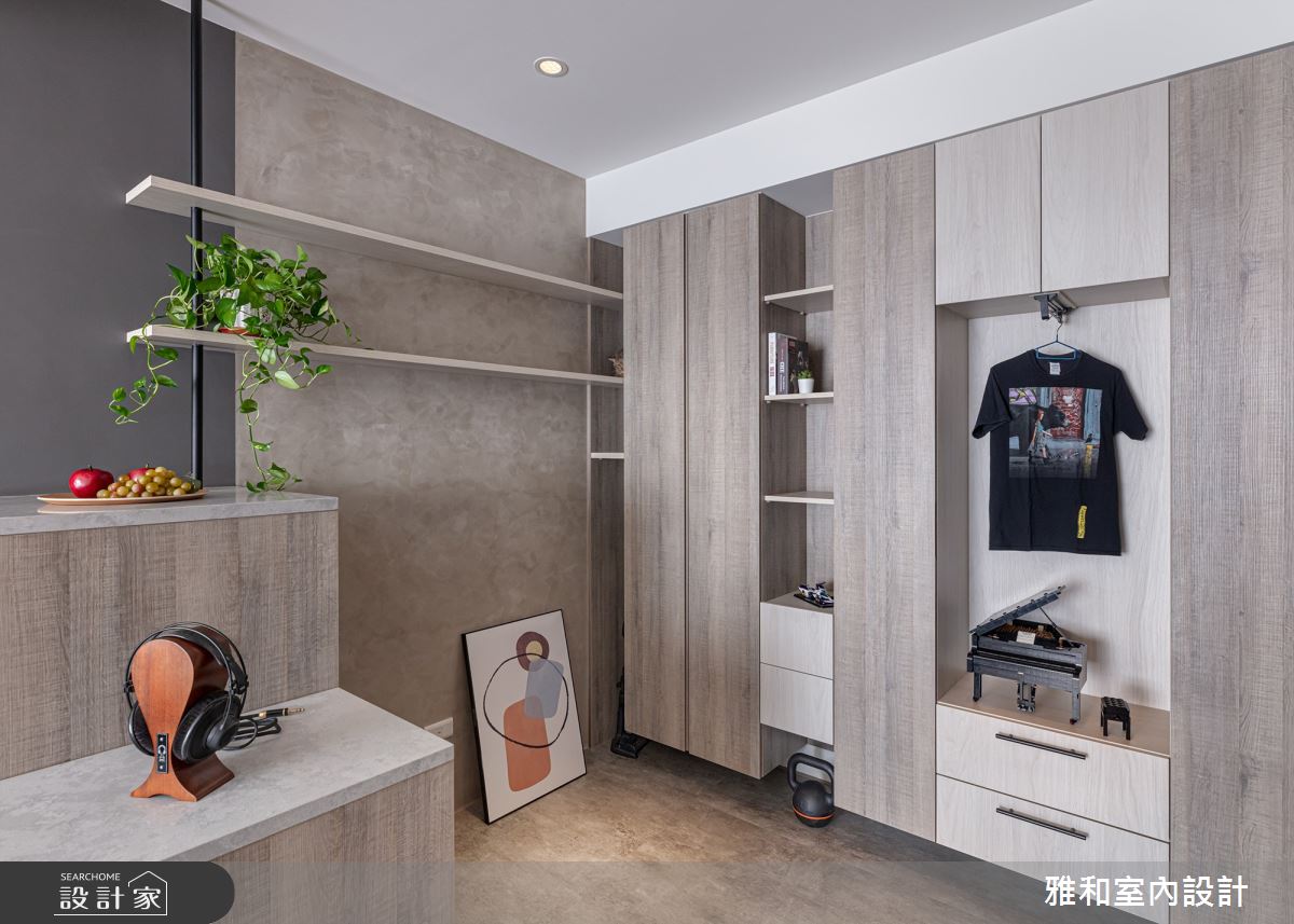 19坪新成屋(5年以下)＿北歐風玄關案例圖片＿雅和設計＿雅和_14之4