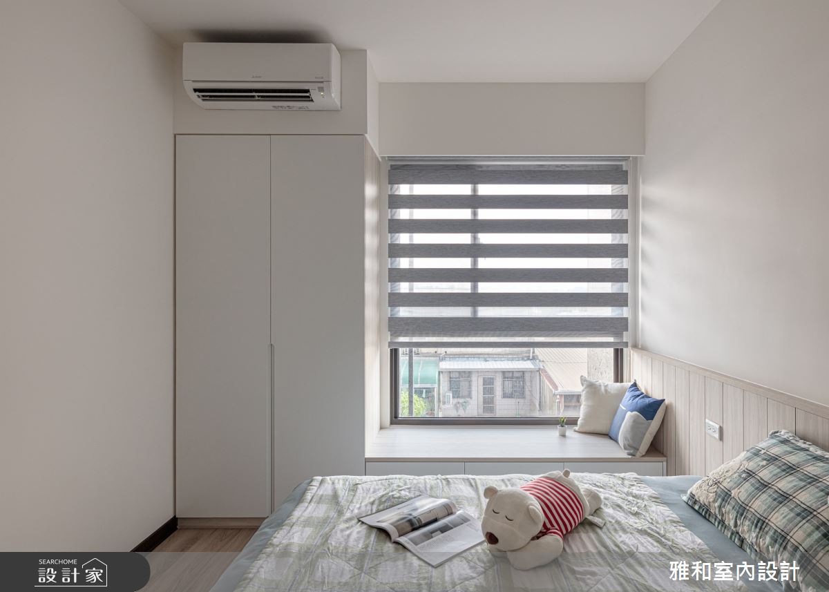 19坪新成屋(5年以下)＿北歐風臥室臥榻案例圖片＿雅和設計＿雅和_14之14