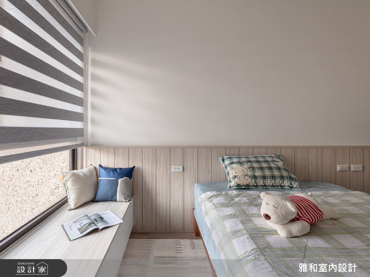 19坪新成屋(5年以下)＿北歐風臥室臥榻案例圖片＿雅和設計＿雅和_14之15