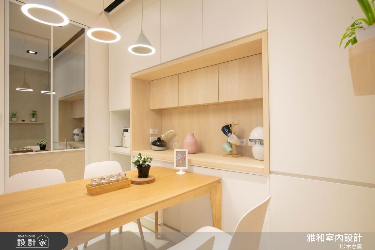 44坪新成屋(5年以下)＿北歐風餐廳案例圖片＿雅和設計＿雅和_15之5