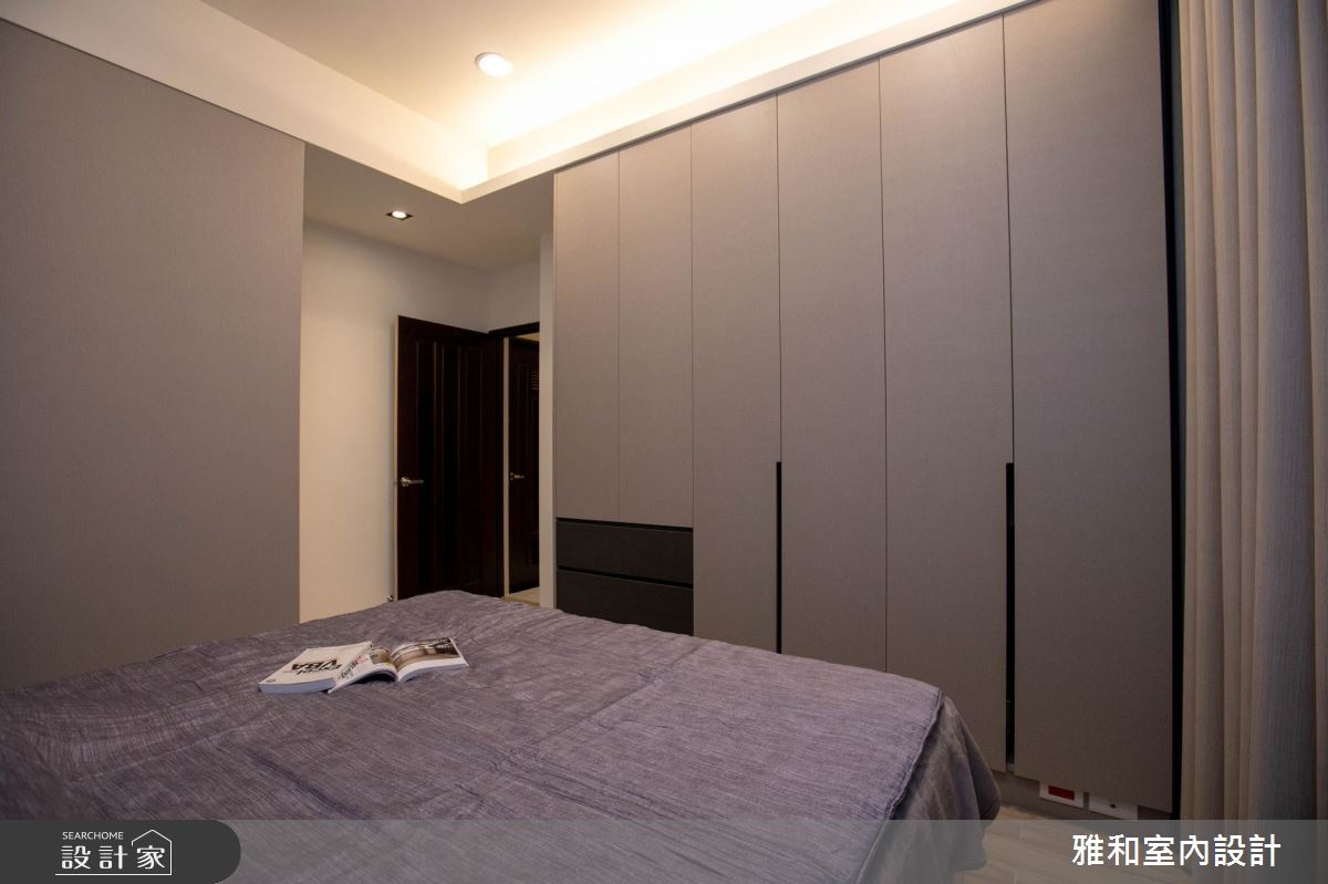 44坪新成屋(5年以下)＿北歐風臥室案例圖片＿雅和設計＿雅和_15之7