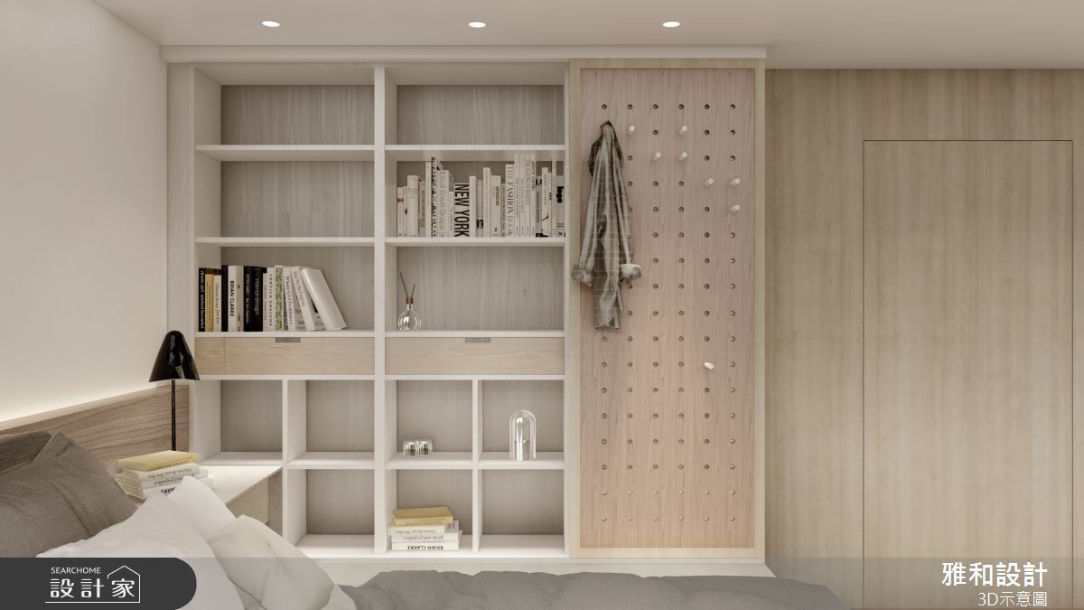 50坪新成屋(5年以下)＿混搭風臥室案例圖片＿雅和設計＿雅和_16之8