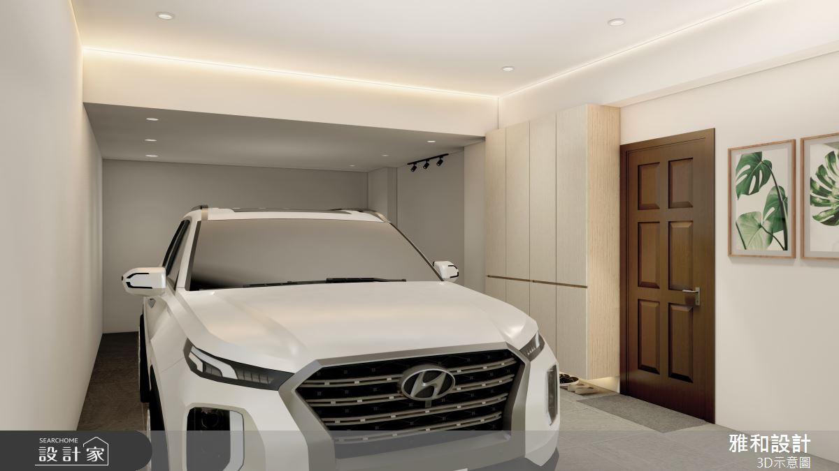 50坪新成屋(5年以下)＿混搭風車庫案例圖片＿雅和設計＿雅和_16之21
