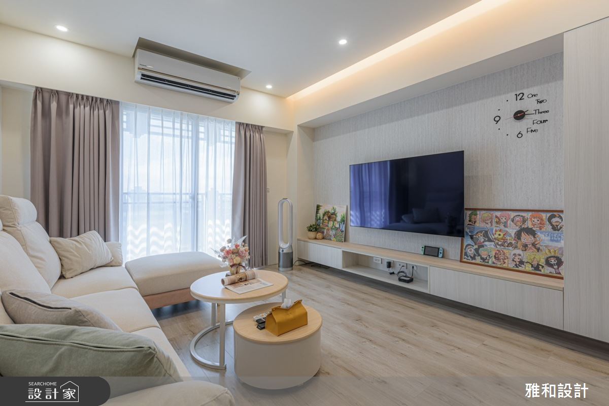 26坪中古屋(5~15年)＿北歐風客廳案例圖片＿雅和設計＿雅和_22之5