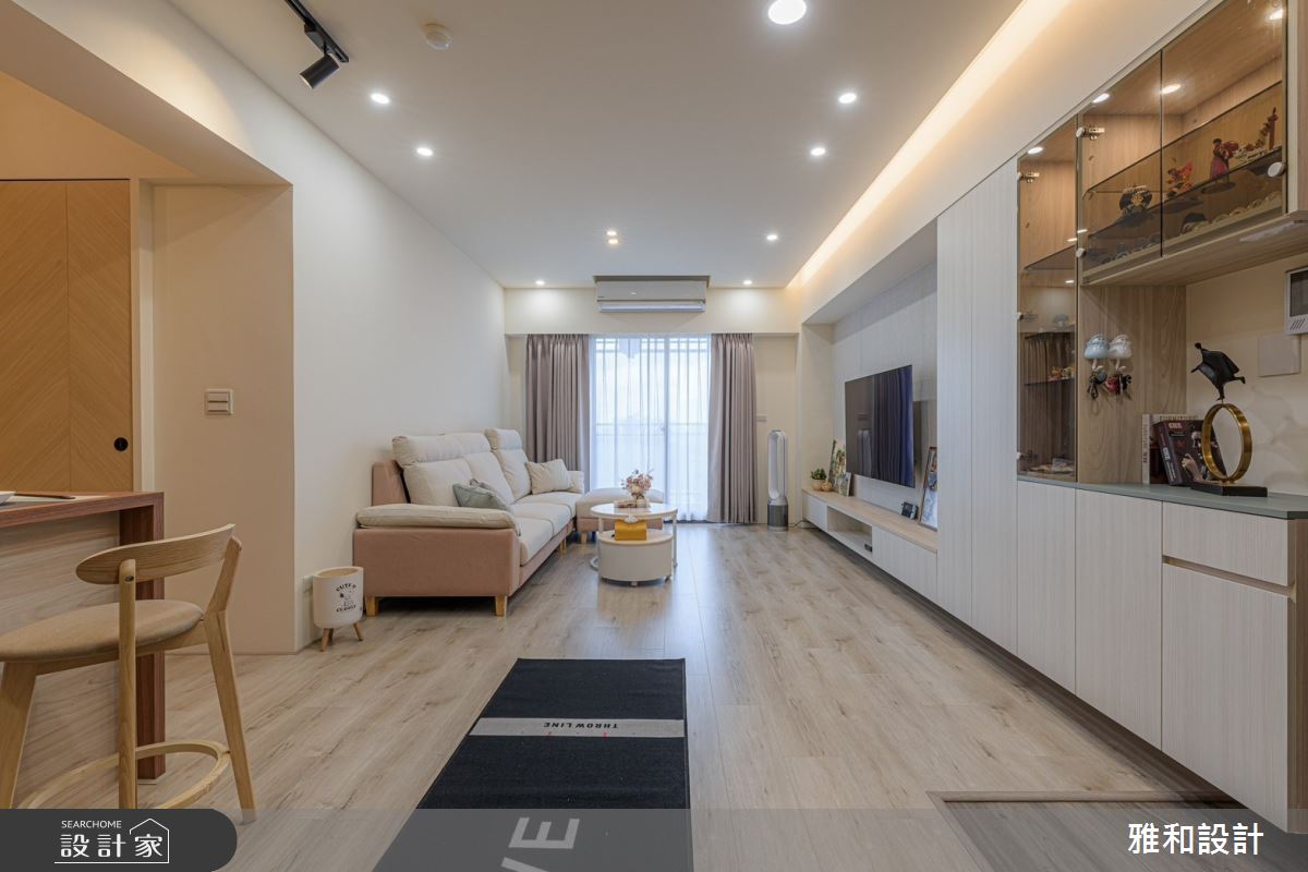 26坪中古屋(5~15年)＿北歐風客廳餐廳吧檯案例圖片＿雅和設計＿雅和_22之10