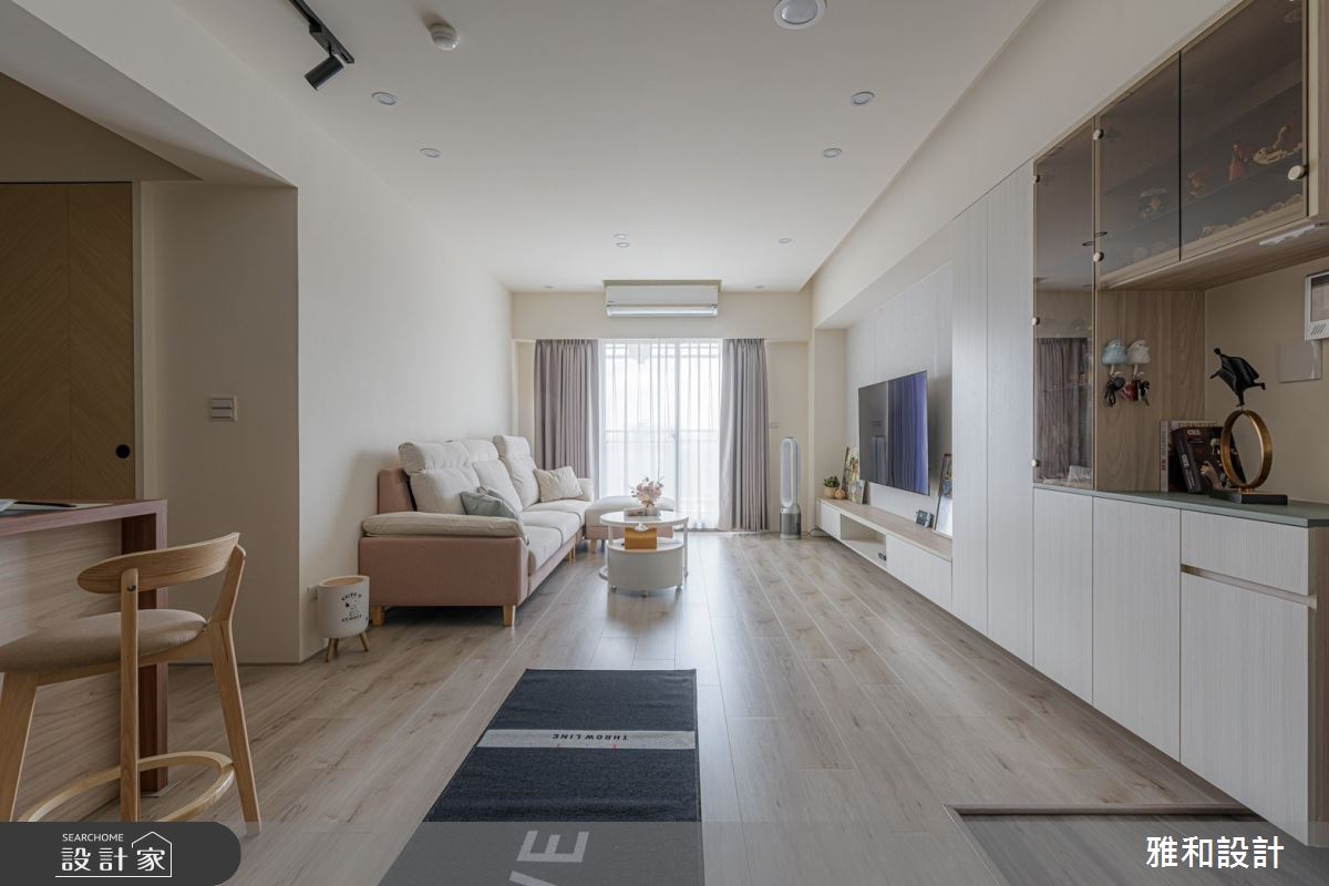 26坪中古屋(5~15年)＿北歐風客廳餐廳吧檯案例圖片＿雅和設計＿雅和_22之11