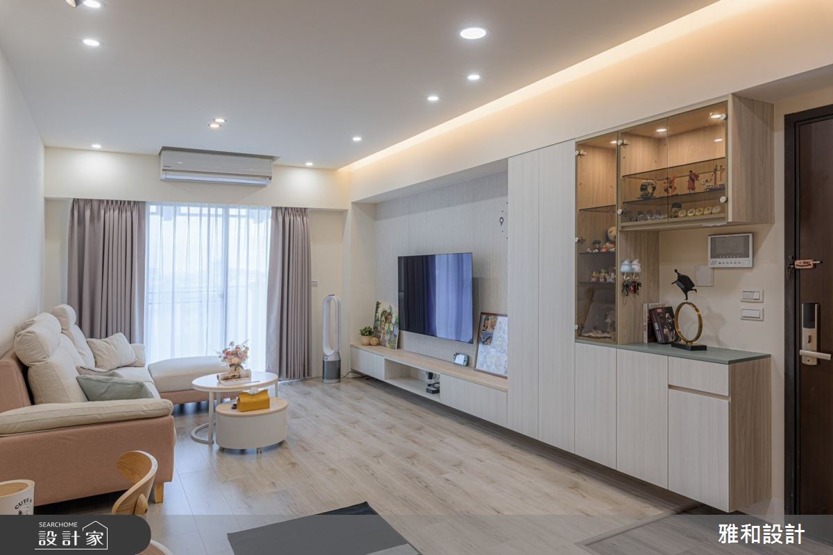 26坪中古屋(5~15年)＿北歐風客廳案例圖片＿雅和設計＿雅和_22之13