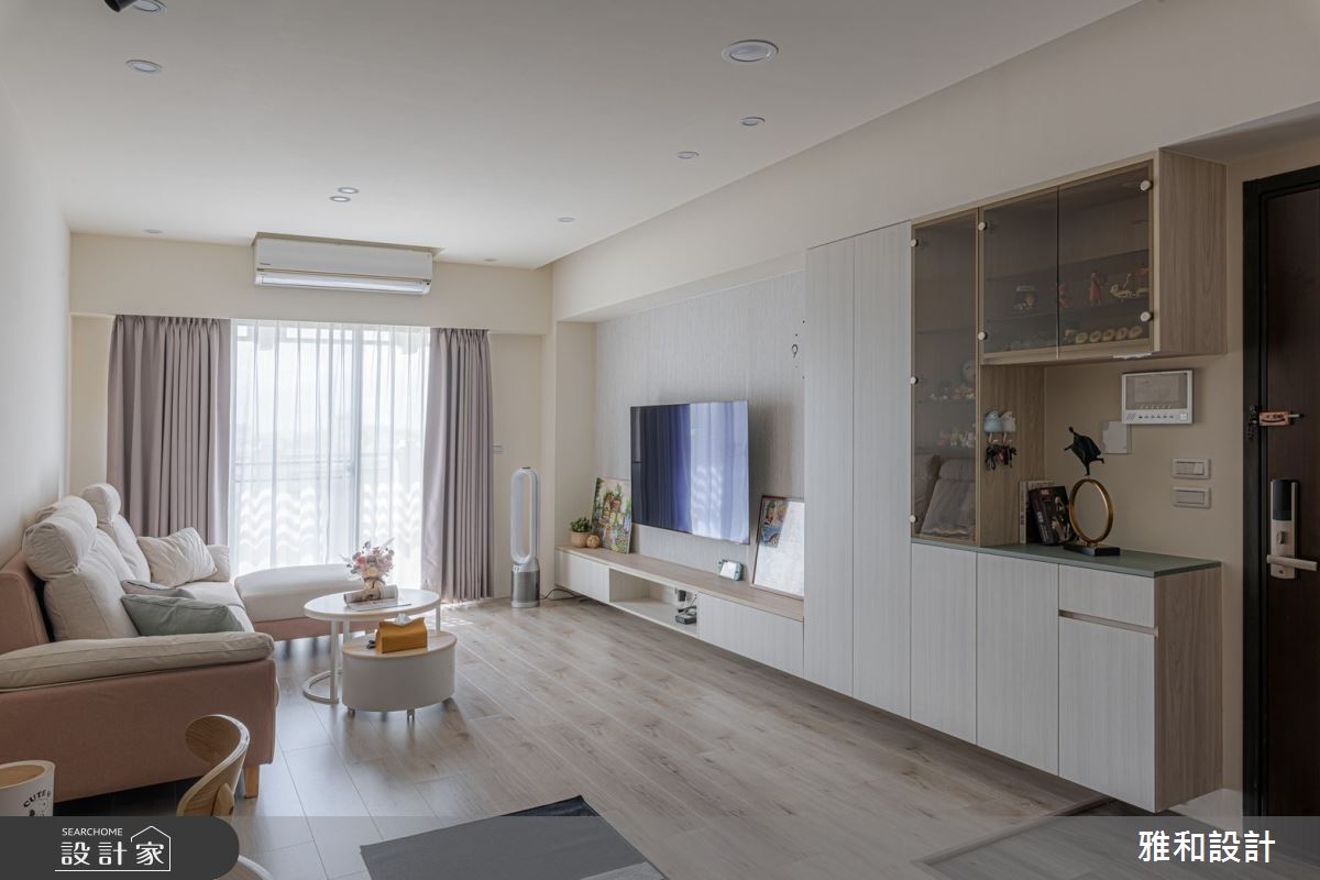 26坪中古屋(5~15年)＿北歐風客廳案例圖片＿雅和設計＿雅和_22之14