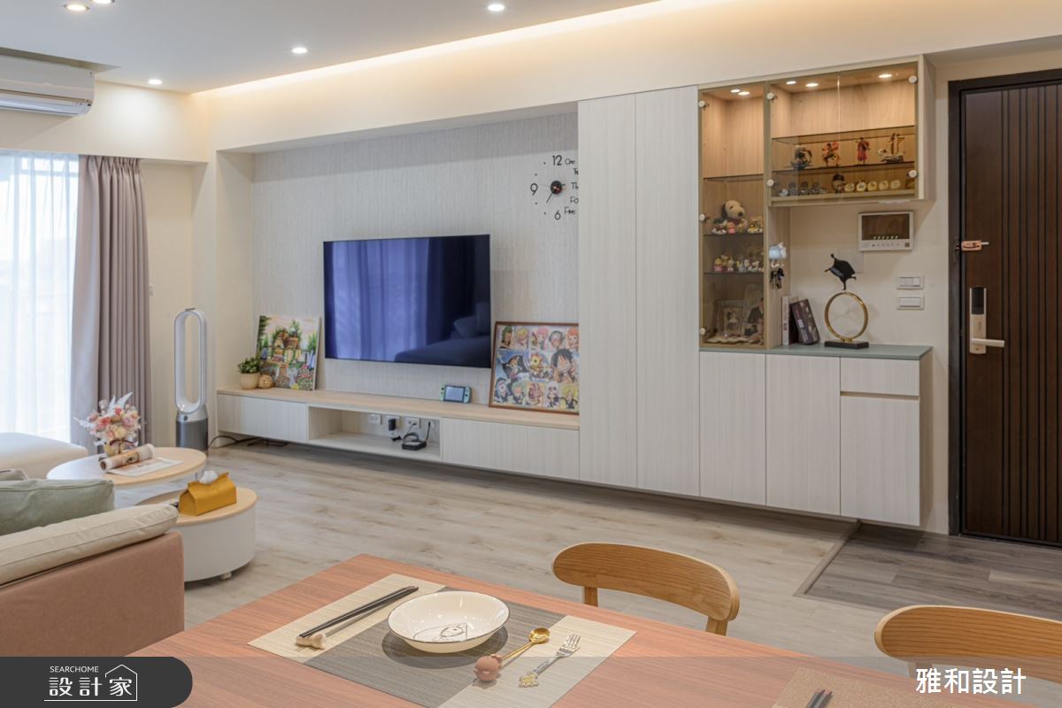 26坪中古屋(5~15年)＿北歐風玄關客廳餐廳吧檯案例圖片＿雅和設計＿雅和_22之17