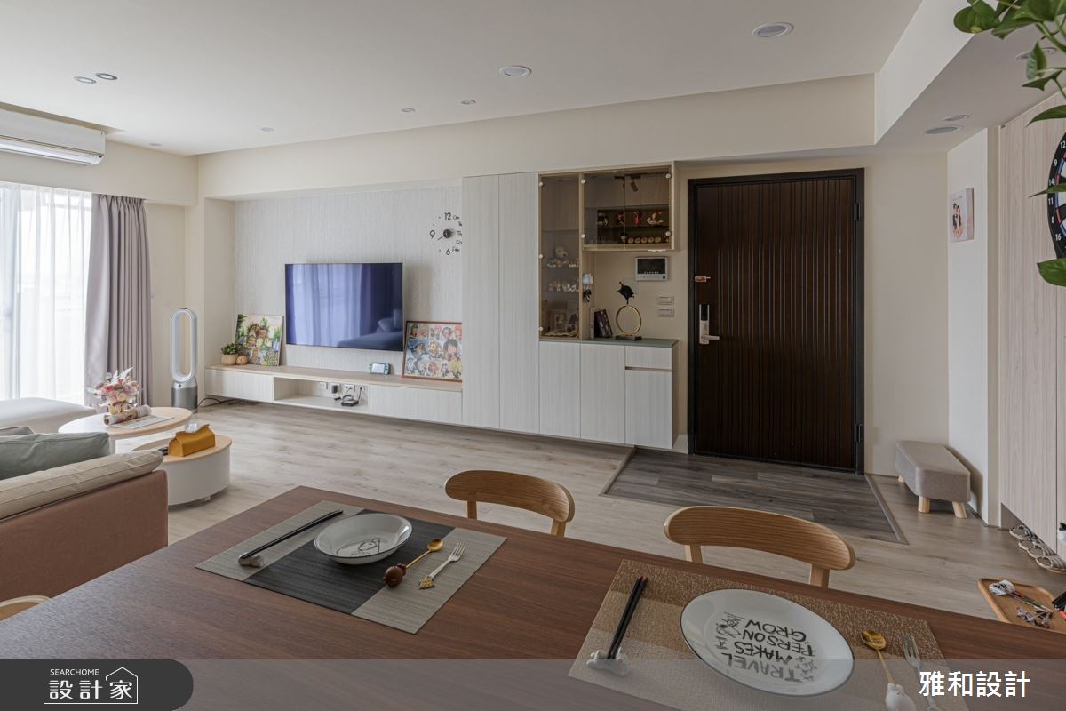 26坪中古屋(5~15年)＿北歐風玄關客廳餐廳吧檯案例圖片＿雅和設計＿雅和_22之20