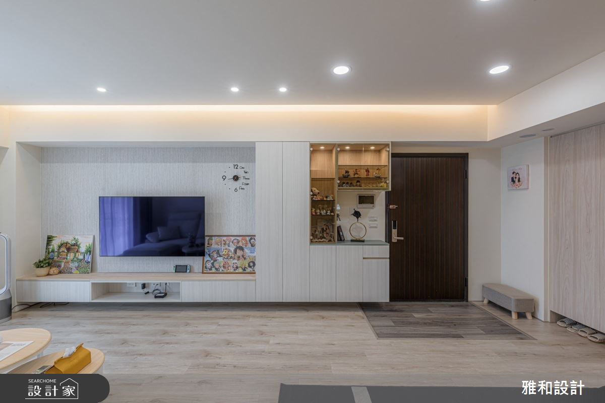 26坪中古屋(5~15年)＿北歐風玄關客廳案例圖片＿雅和設計＿雅和_22之22