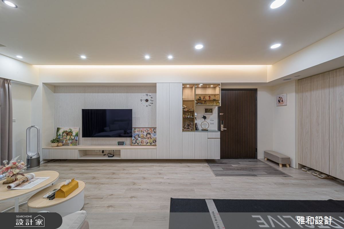 26坪中古屋(5~15年)＿北歐風玄關客廳案例圖片＿雅和設計＿雅和_22之24