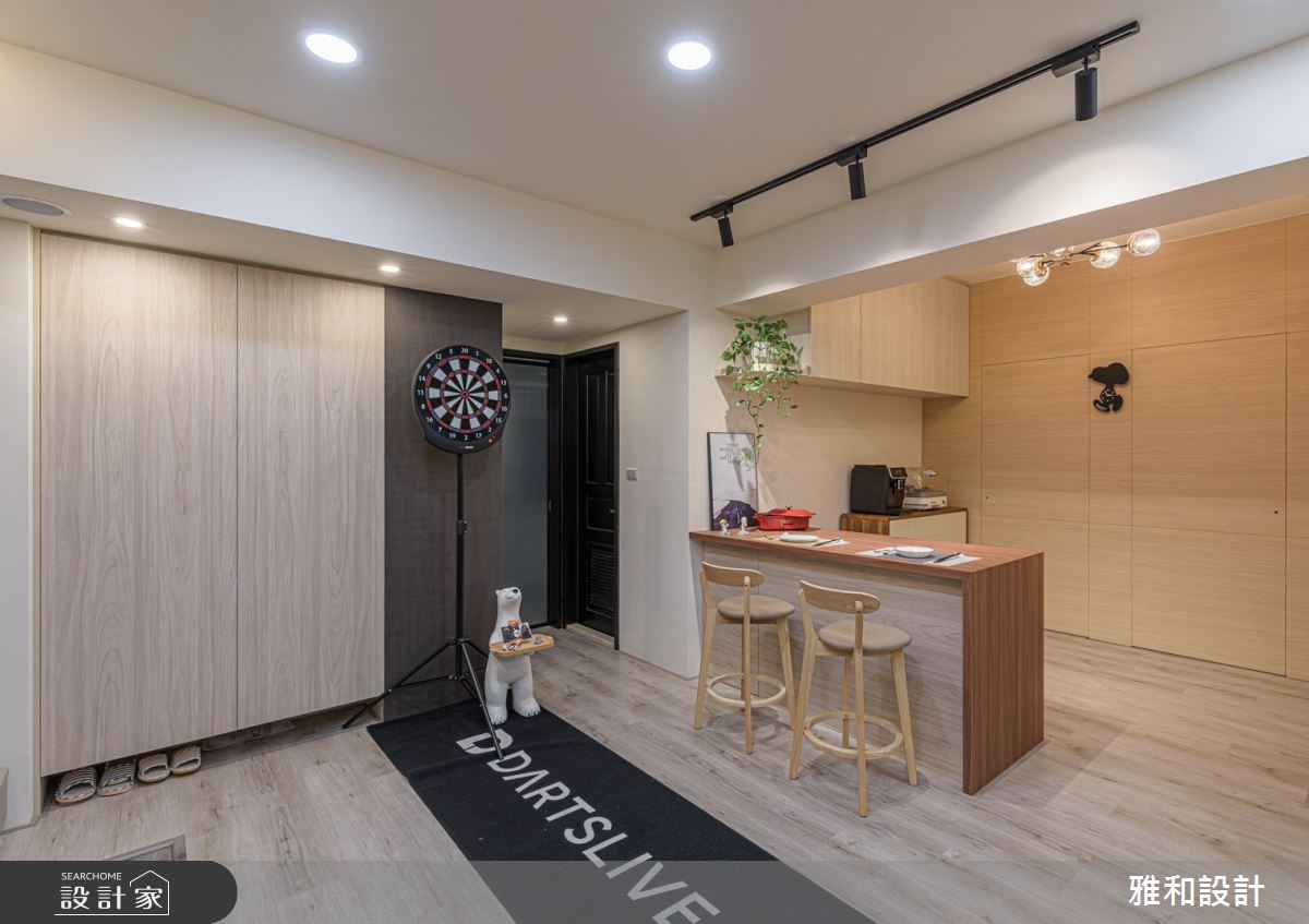 26坪中古屋(5~15年)＿北歐風玄關餐廳吧檯案例圖片＿雅和設計＿雅和_22之28