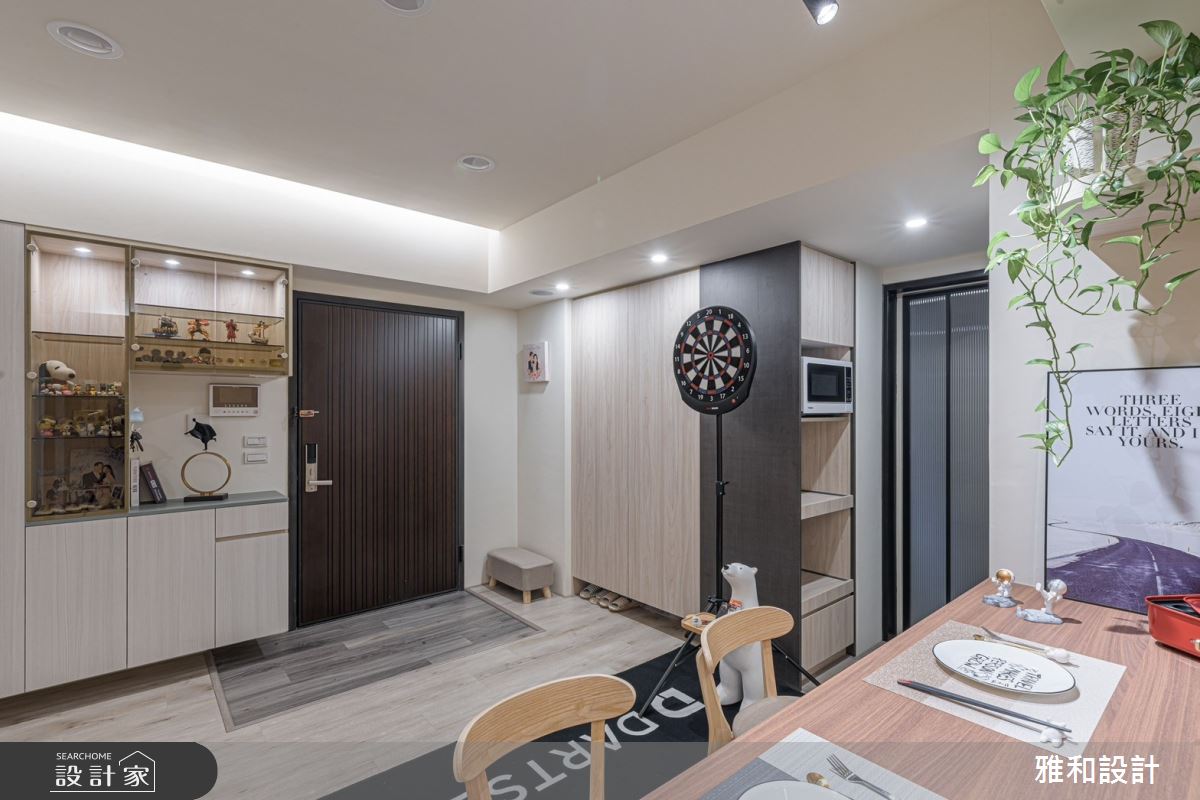 26坪中古屋(5~15年)＿北歐風玄關餐廳吧檯案例圖片＿雅和設計＿雅和_22之2