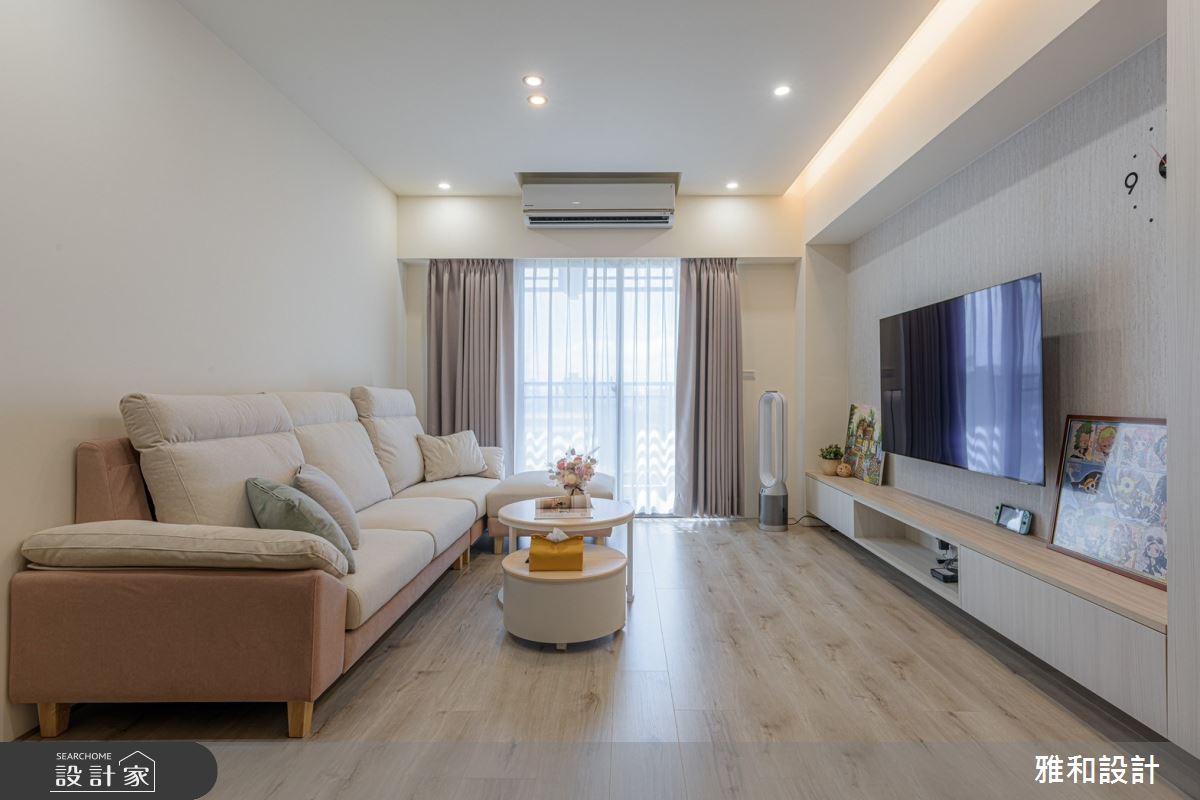 26坪中古屋(5~15年)＿北歐風客廳案例圖片＿雅和設計＿雅和_22之18