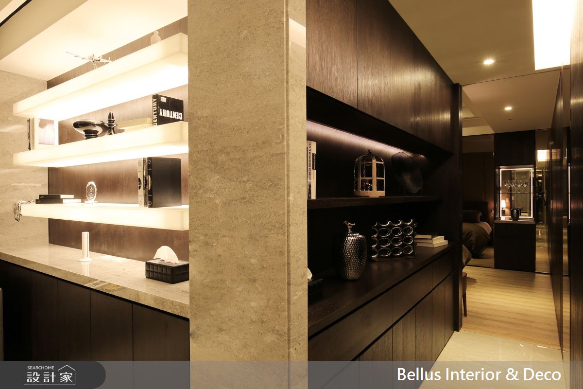 40坪預售屋＿奢華風走廊案例圖片＿Bellus 設計＿Bellus_畫鏡借景之4