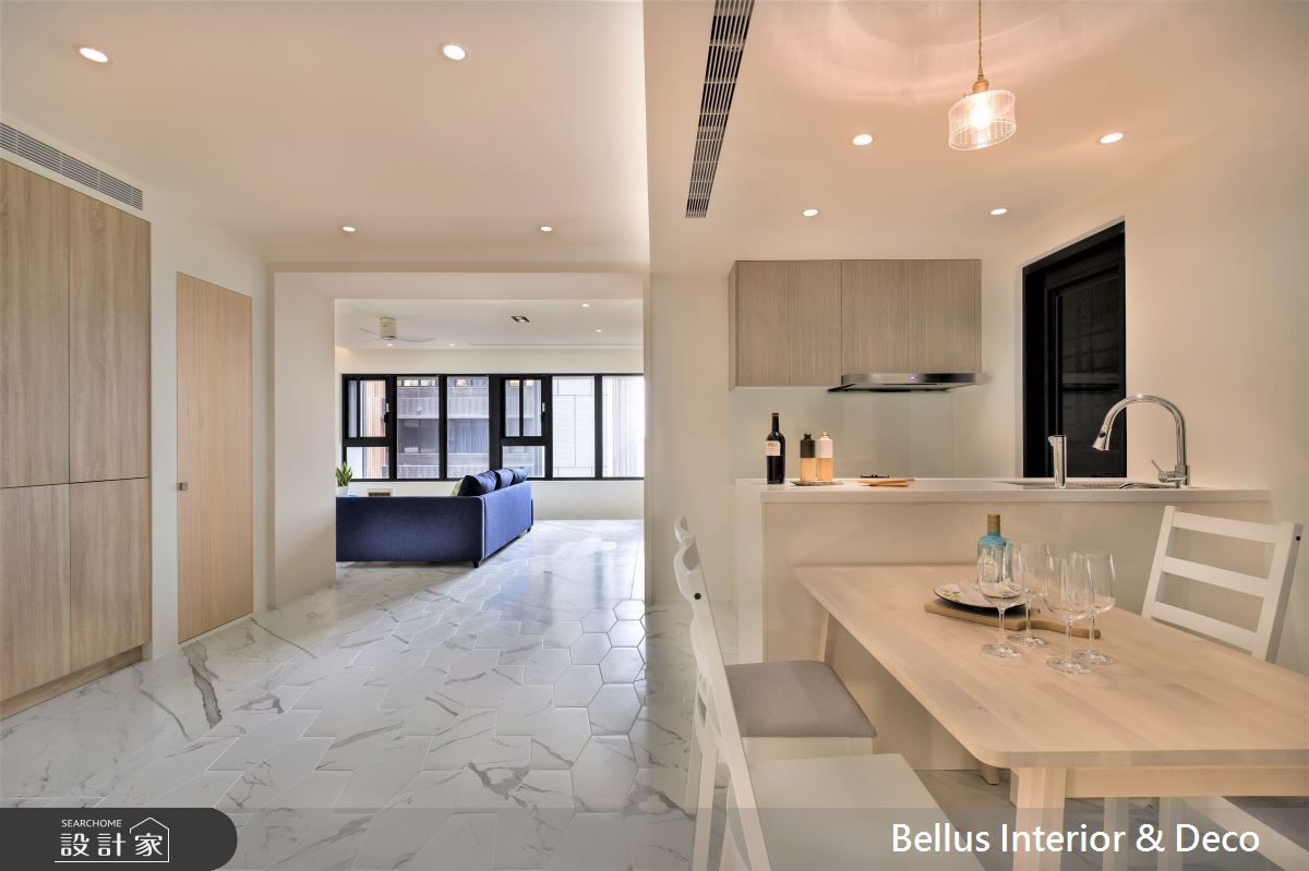 30坪預售屋＿北歐風餐廳案例圖片＿Bellus 設計＿Bellus_北歐晨曦之5