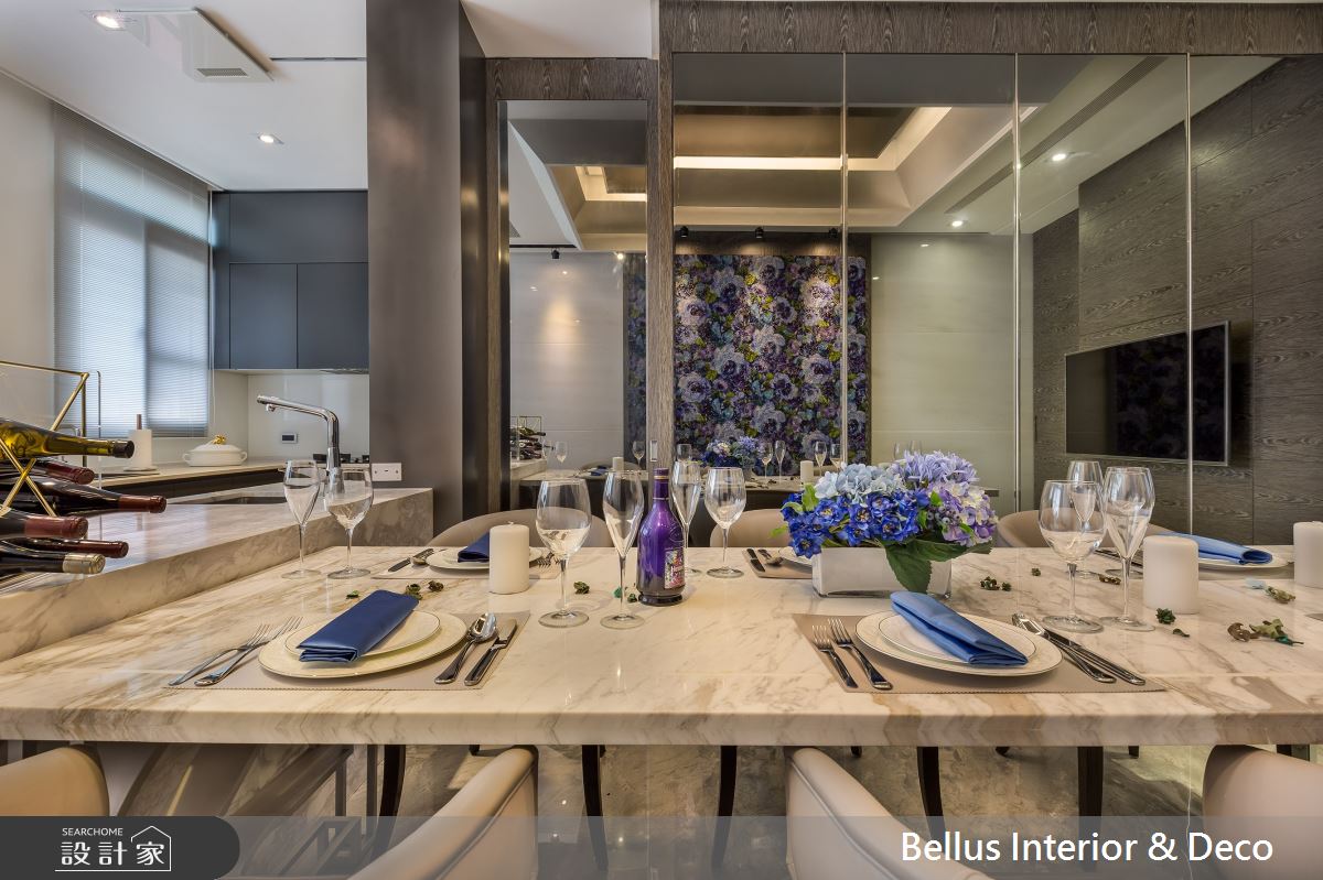 100坪老屋(31~40年)＿奢華風餐廳案例圖片＿Bellus 設計＿Bellus_靛景繁城之10