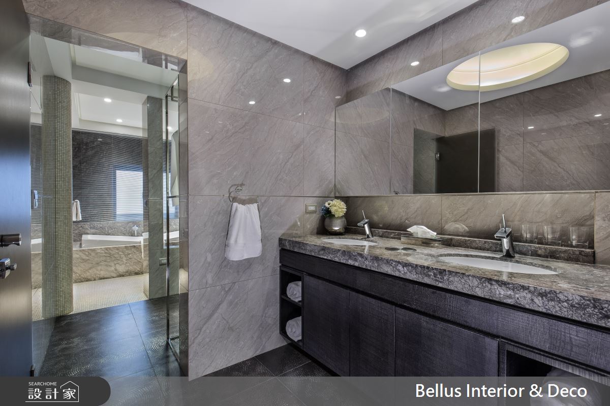 100坪老屋(31~40年)＿奢華風浴室案例圖片＿Bellus 設計＿Bellus_靛景繁城之13