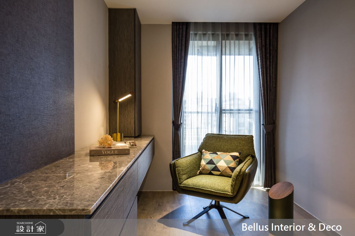 60坪新成屋(5年以下)＿混搭風書房工作區案例圖片＿Bellus 設計＿Bellus_耕生活，耘非凡之14