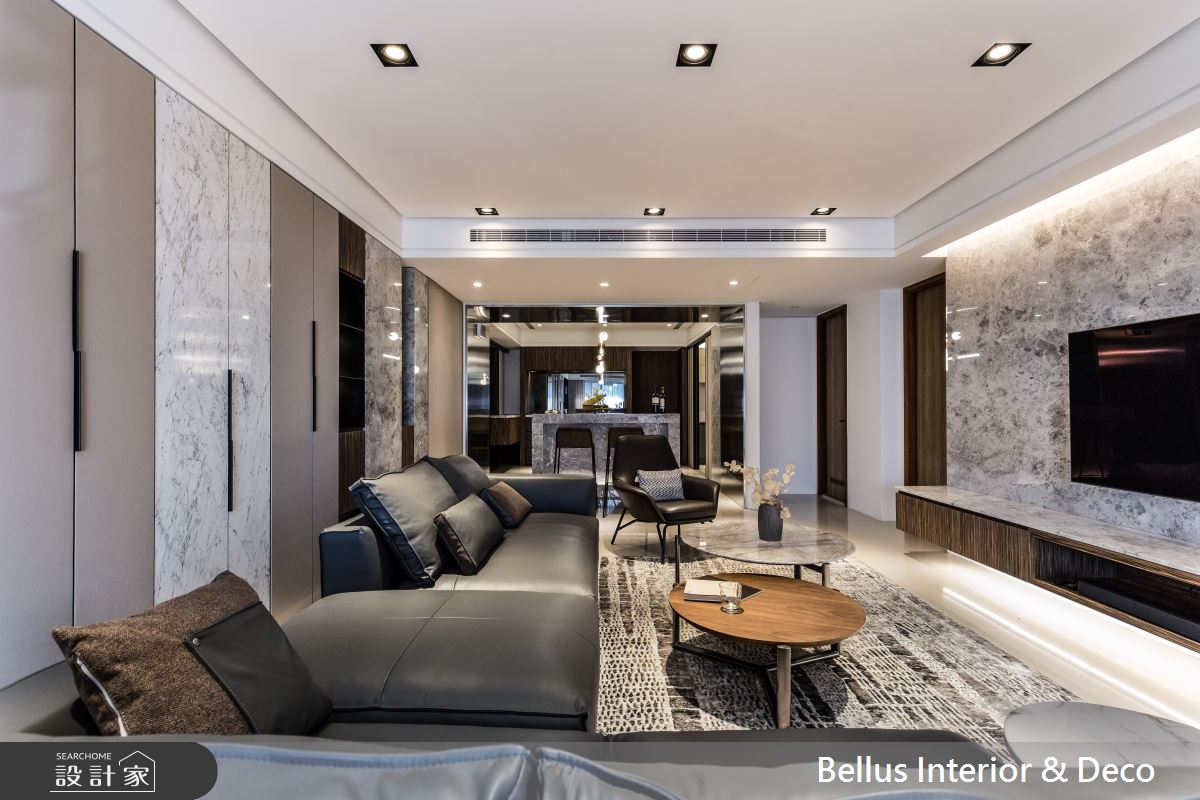 60坪新成屋(5年以下)＿混搭風客廳餐廳吧檯案例圖片＿Bellus 設計＿Bellus_耕生活，耘非凡之9
