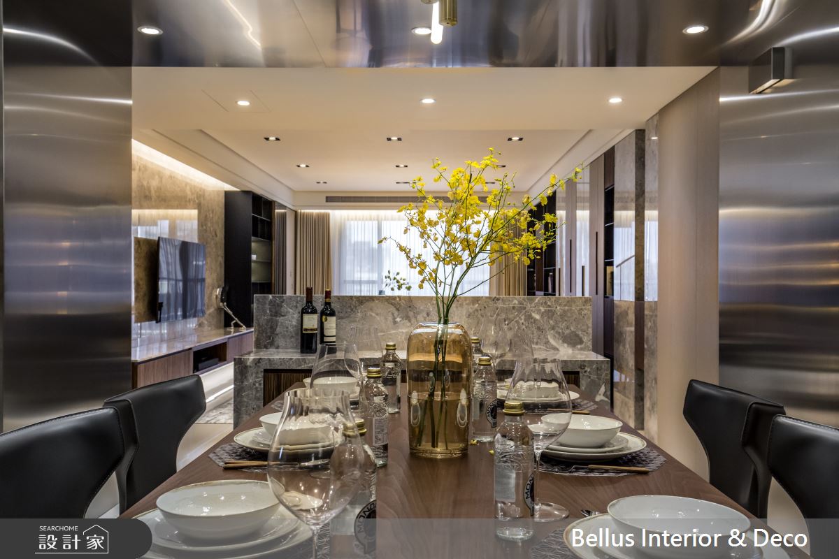 60坪新成屋(5年以下)＿混搭風餐廳案例圖片＿Bellus 設計＿Bellus_耕生活，耘非凡之7