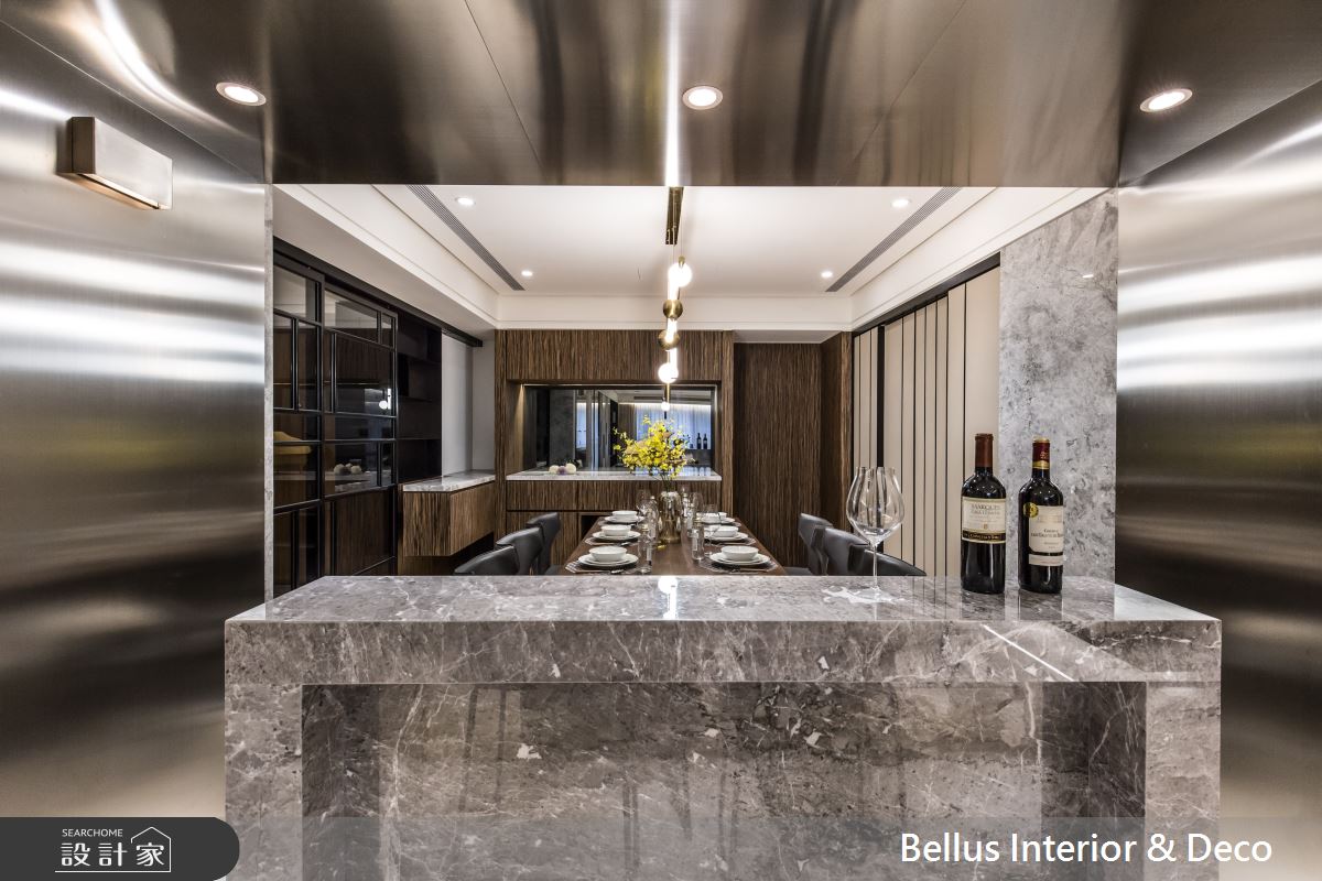 60坪新成屋(5年以下)＿混搭風餐廳吧檯案例圖片＿Bellus 設計＿Bellus_耕生活，耘非凡之6