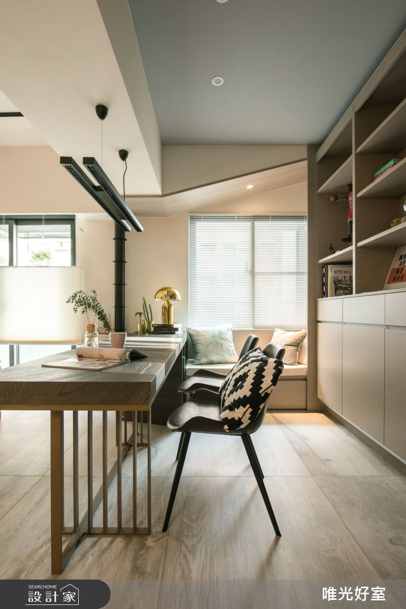 32坪中古屋(5~15年)＿混搭風書房案例圖片＿唯光好室 VHouse＿唯光好室_家的遊樂園之14