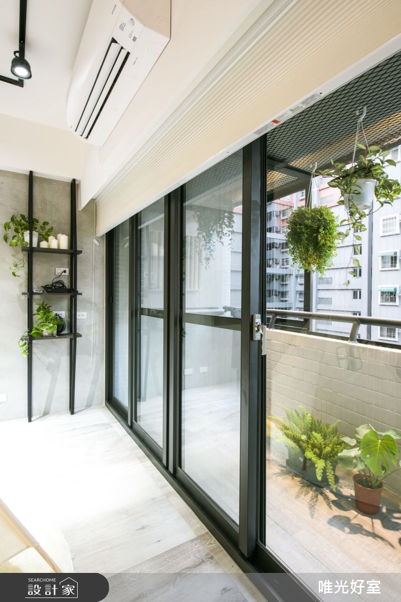 32坪中古屋(5~15年)＿混搭風陽台案例圖片＿唯光好室 VHouse＿唯光好室_家的遊樂園之29