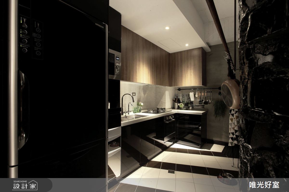 24坪老屋(16~30年)＿工業風廚房案例圖片＿唯光好室 VHouse＿唯光好室_溫馨如家的工作舞台之9