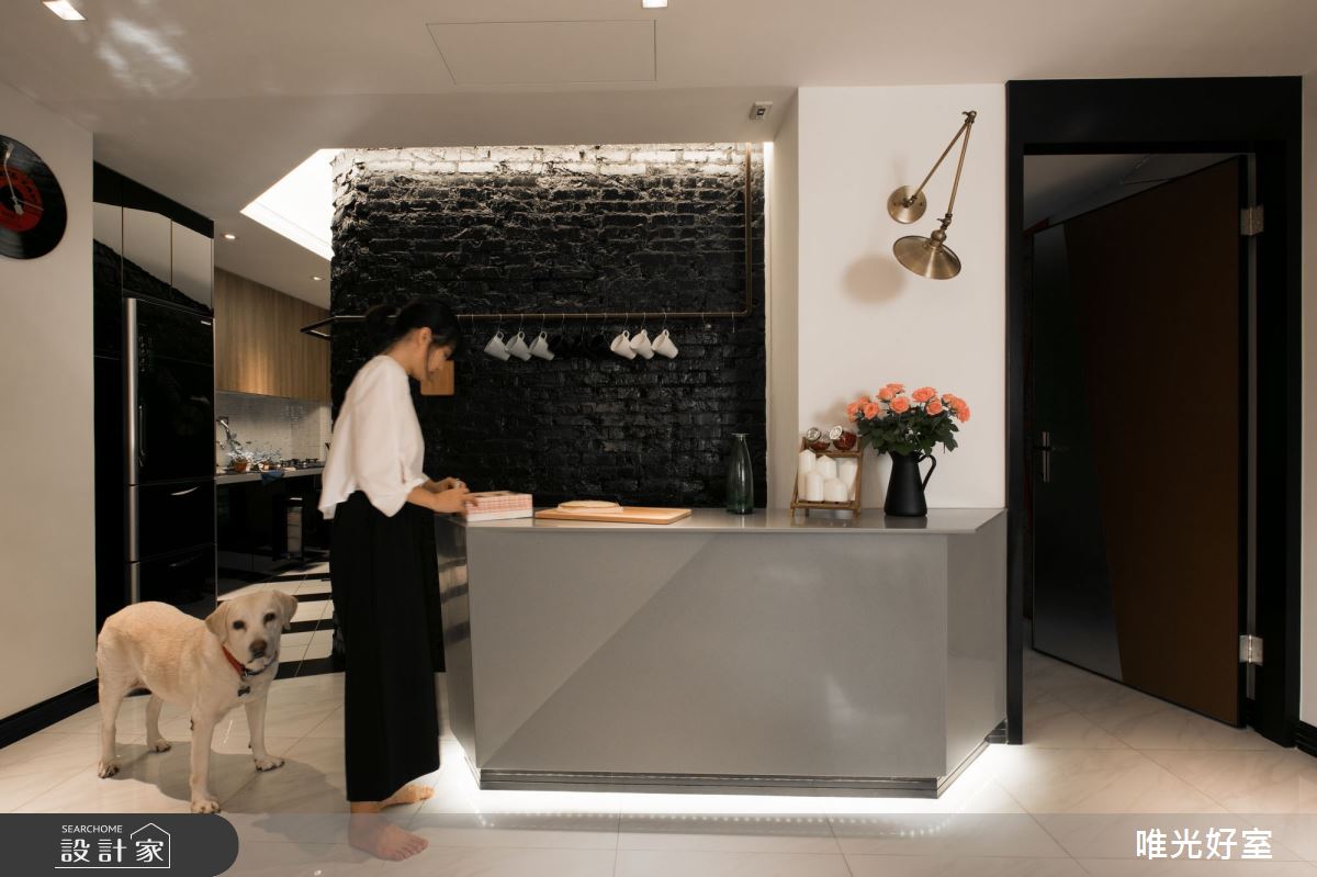 24坪老屋(16~30年)＿工業風吧檯案例圖片＿唯光好室 VHouse＿唯光好室_溫馨如家的工作舞台之8