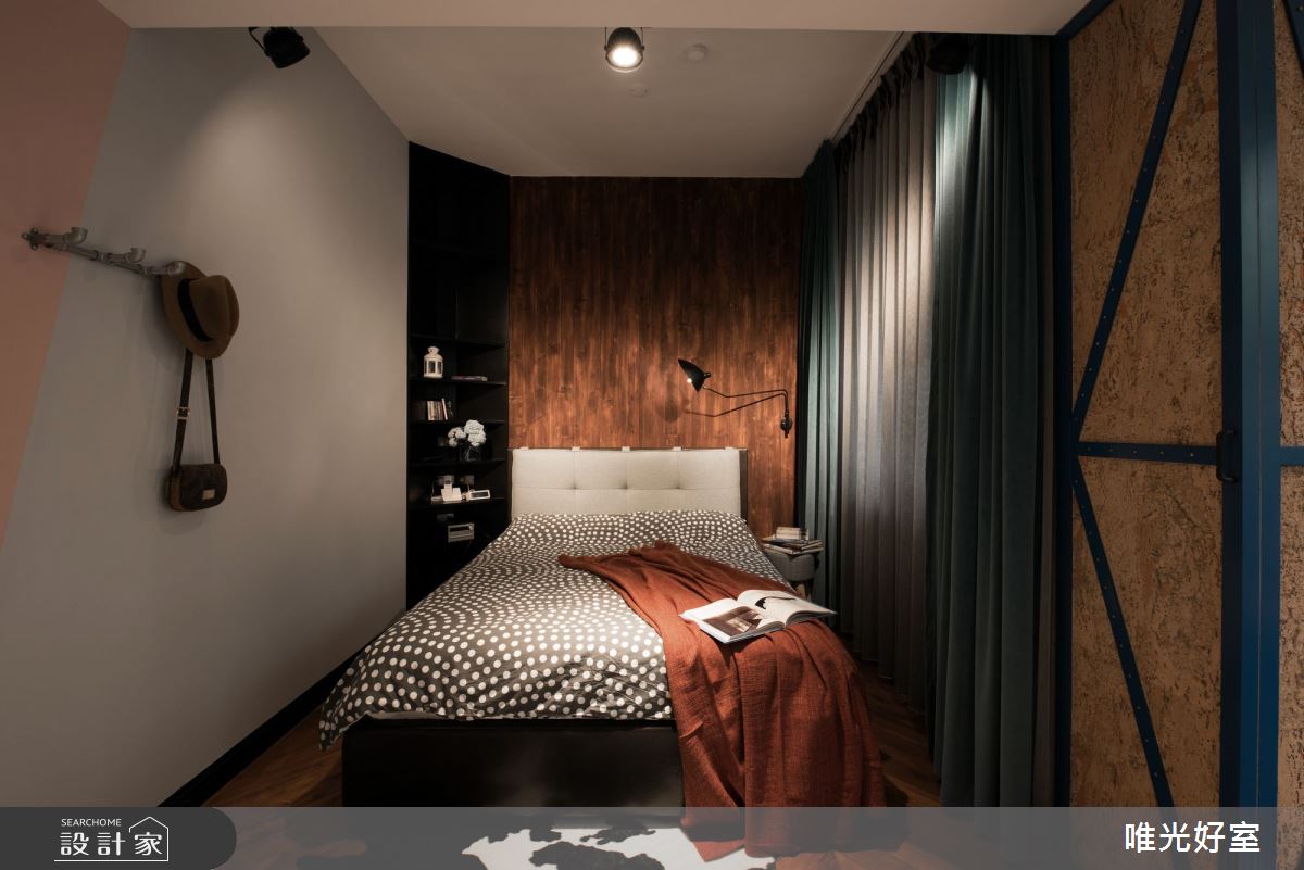 24坪老屋(16~30年)＿工業風臥室案例圖片＿唯光好室 VHouse＿唯光好室_溫馨如家的工作舞台之21