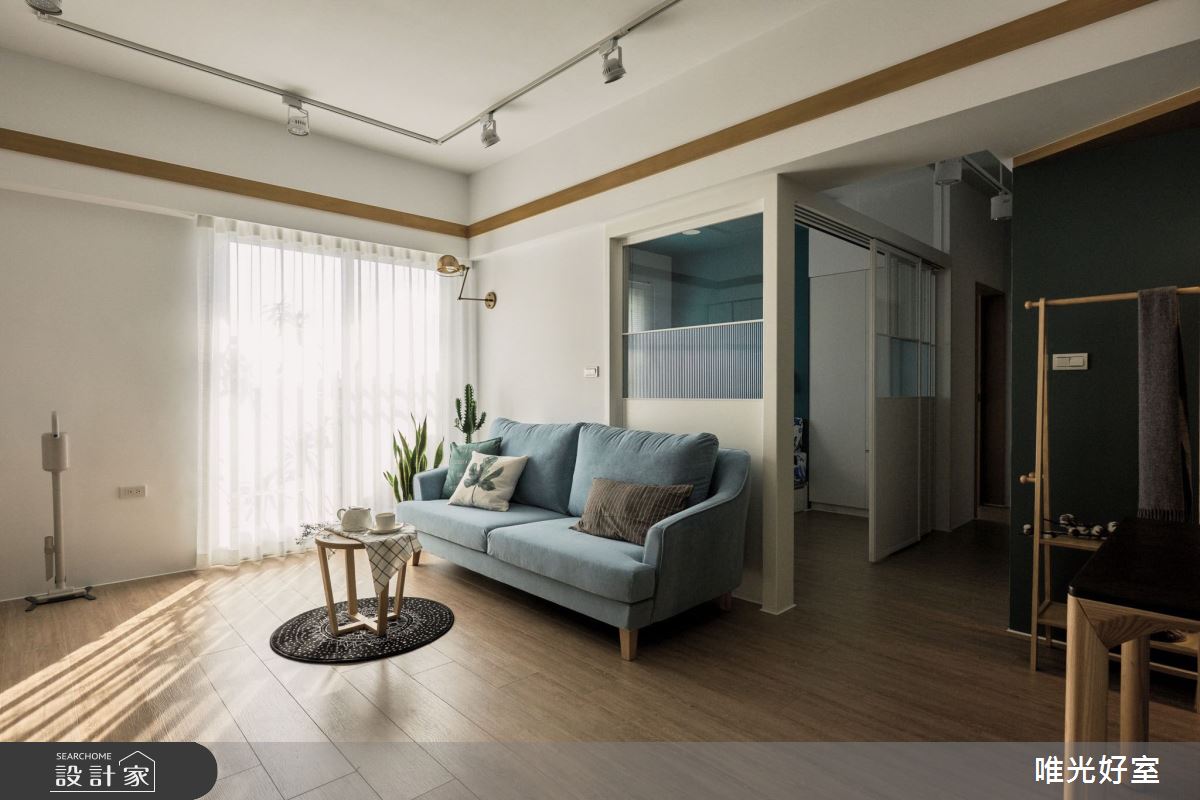 26坪老屋(16~30年)＿日式無印風客廳案例圖片＿唯光好室 VHouse＿唯光好室_姊妹悄悄話-好日子之6