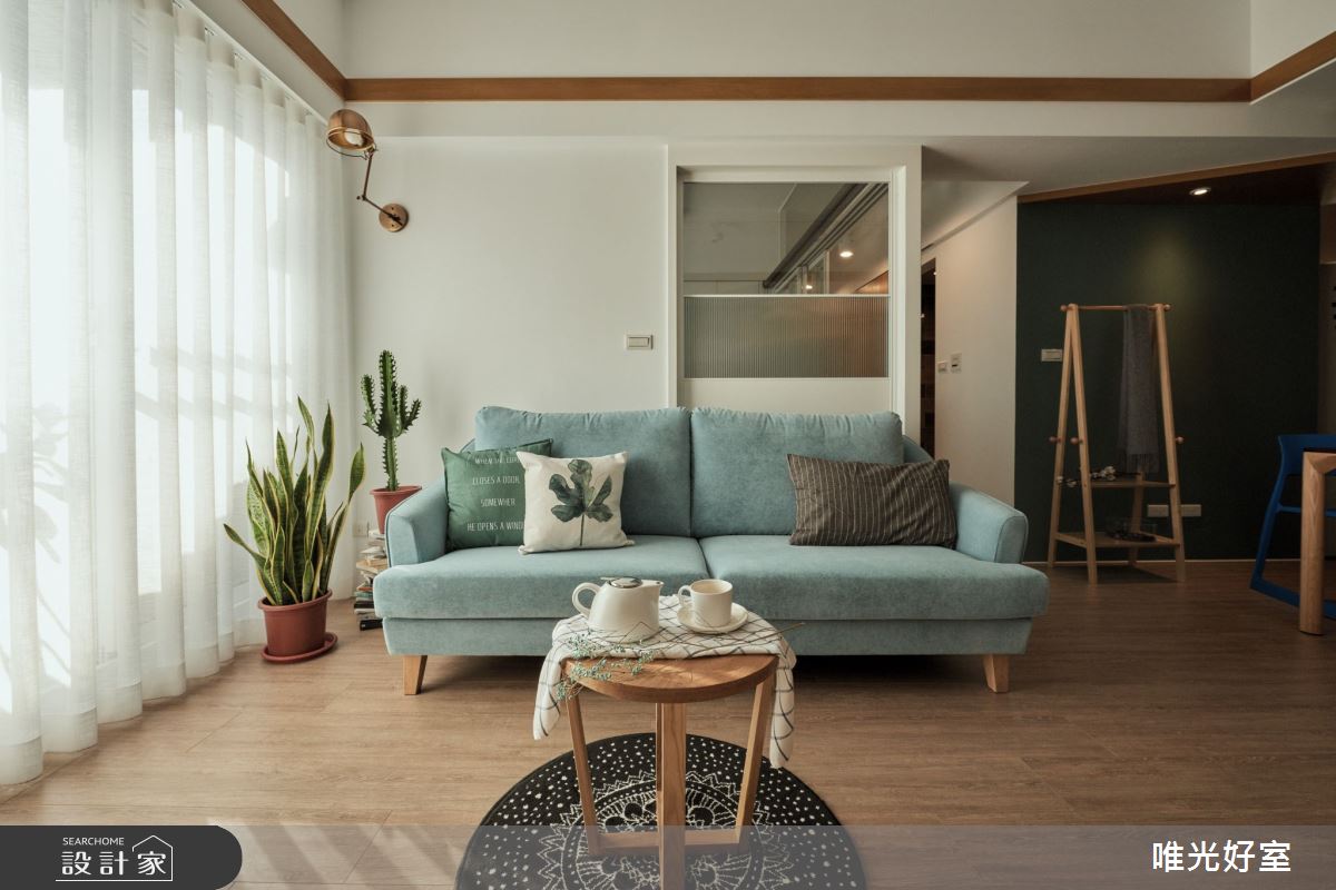 26坪老屋(16~30年)＿日式無印風客廳案例圖片＿唯光好室 VHouse＿唯光好室_姊妹悄悄話-好日子之7