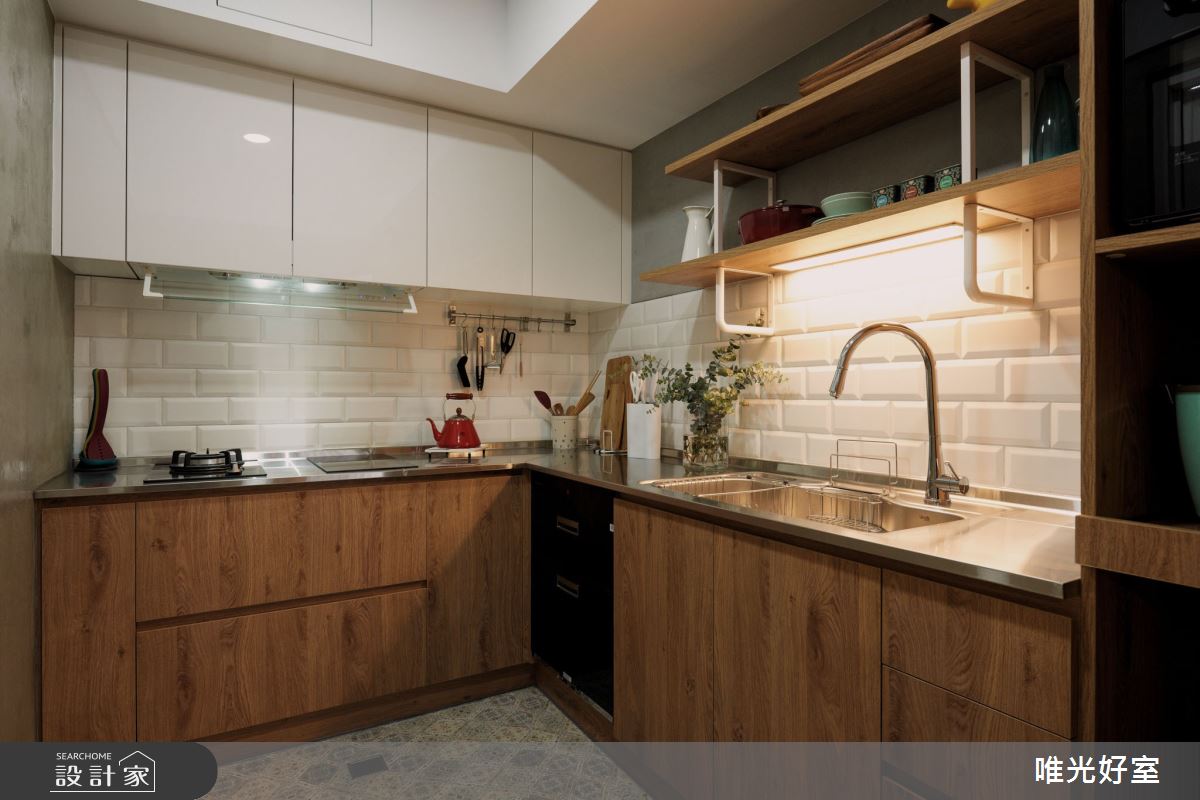 26坪老屋(16~30年)＿日式無印風廚房案例圖片＿唯光好室 VHouse＿唯光好室_姊妹悄悄話-好日子之19