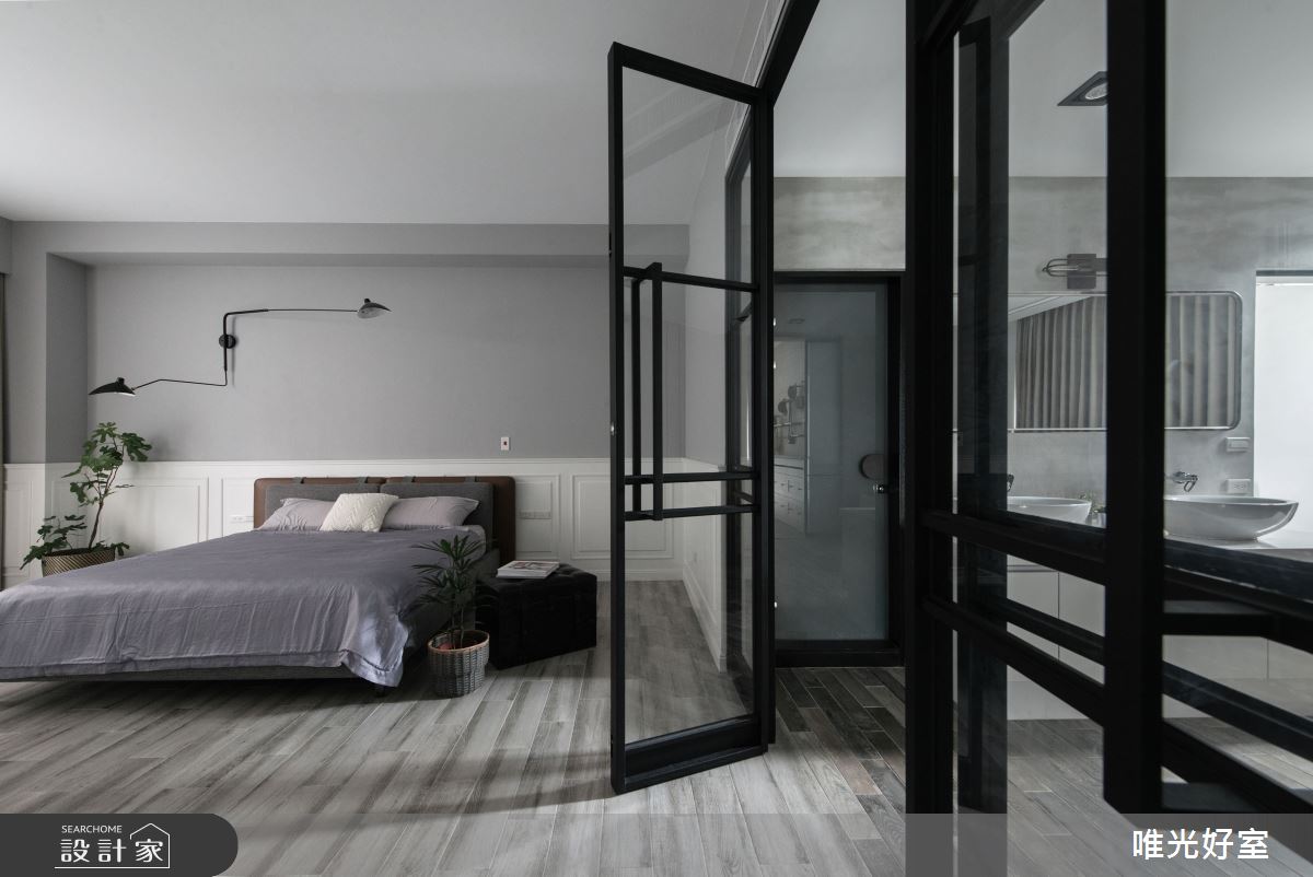 85坪預售屋＿工業風臥室案例圖片＿唯光好室 VHouse＿唯光好室_Box of Light之14