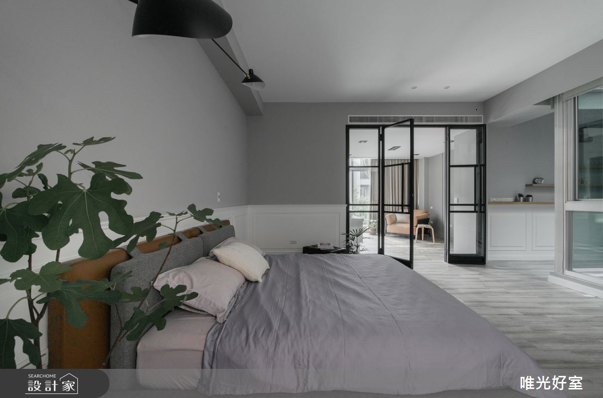 85坪預售屋＿工業風臥室案例圖片＿唯光好室 VHouse＿唯光好室_Box of Light之15