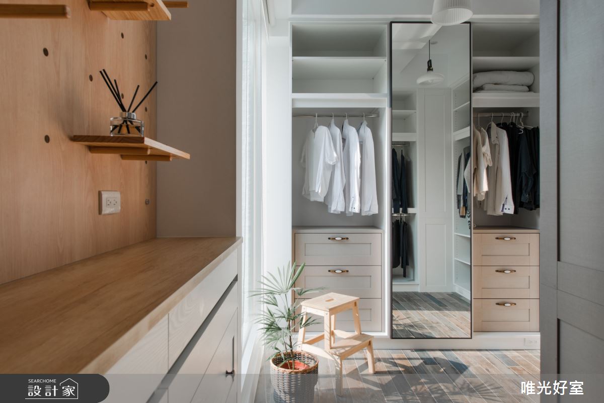 85坪預售屋＿工業風更衣間案例圖片＿唯光好室 VHouse＿唯光好室_Box of Light之19