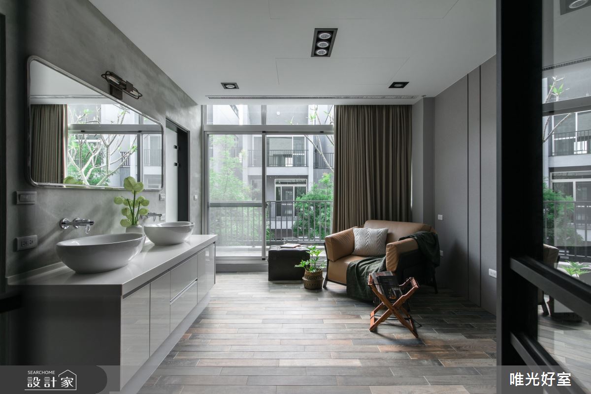 85坪預售屋＿工業風浴室案例圖片＿唯光好室 VHouse＿唯光好室_Box of Light之23
