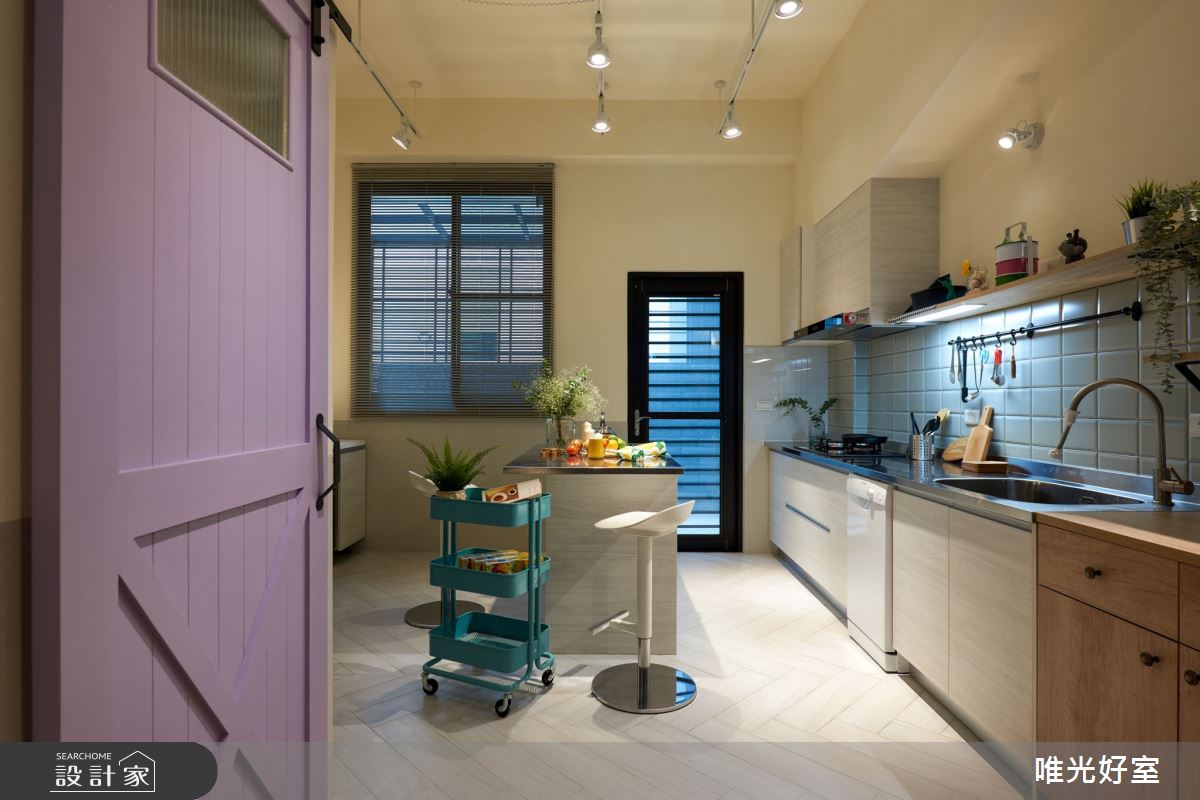 50坪預售屋＿日式無印風餐廳廚房中島案例圖片＿唯光好室 VHouse＿唯光好室_春花與夏草之10