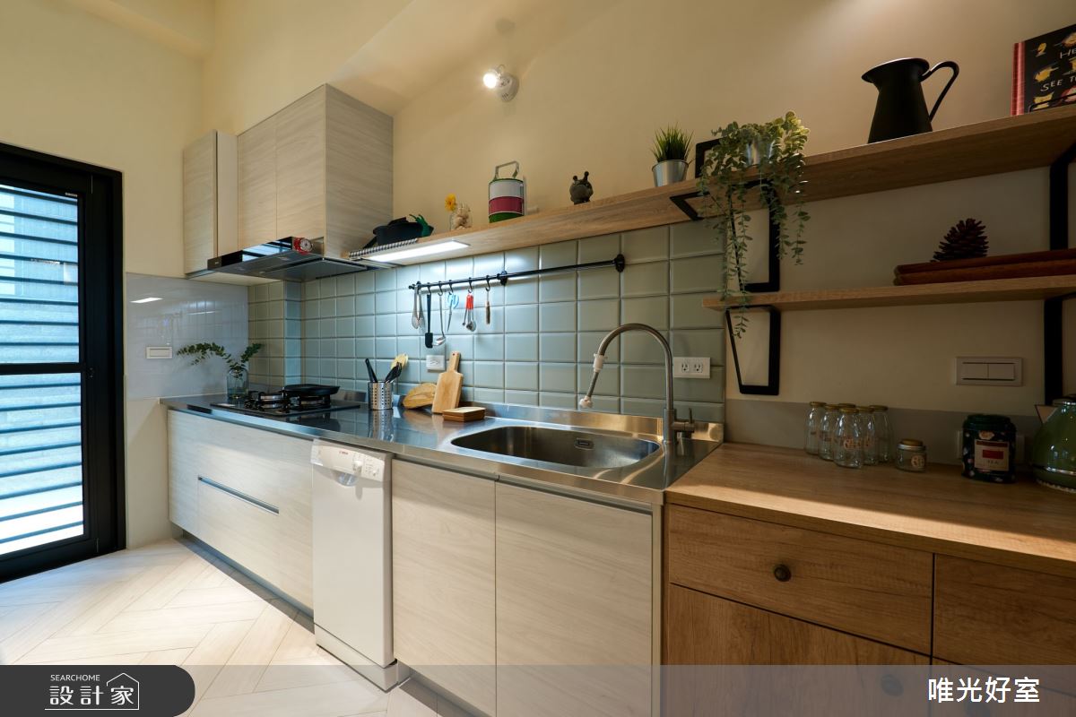 50坪預售屋＿日式無印風廚房案例圖片＿唯光好室 VHouse＿唯光好室_春花與夏草之11