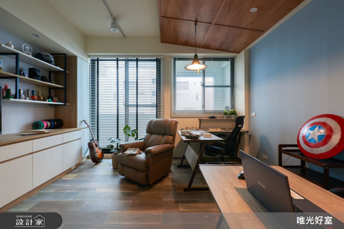 50坪預售屋＿日式無印風書房案例圖片＿唯光好室 VHouse＿唯光好室_春花與夏草之14