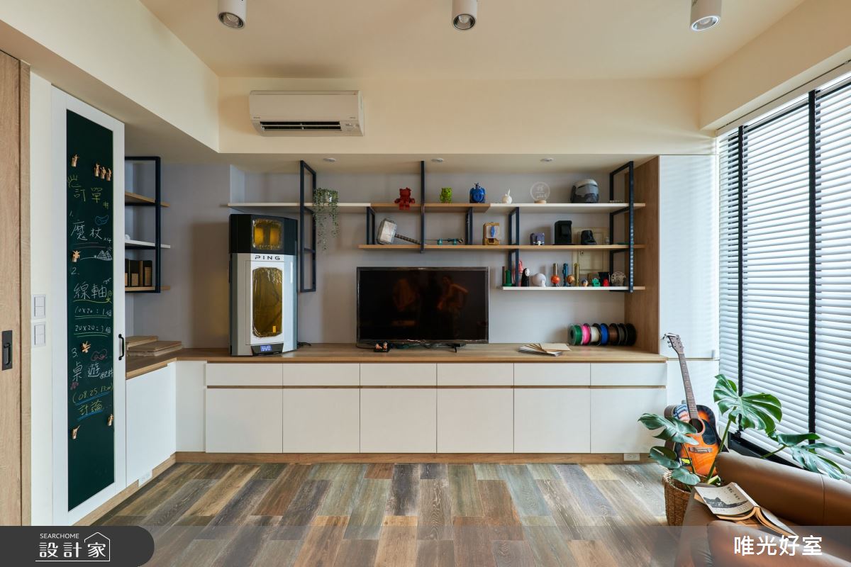 50坪預售屋＿日式無印風書房案例圖片＿唯光好室 VHouse＿唯光好室_春花與夏草之13
