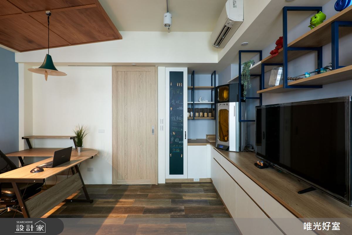 50坪預售屋＿日式無印風書房案例圖片＿唯光好室 VHouse＿唯光好室_春花與夏草之16