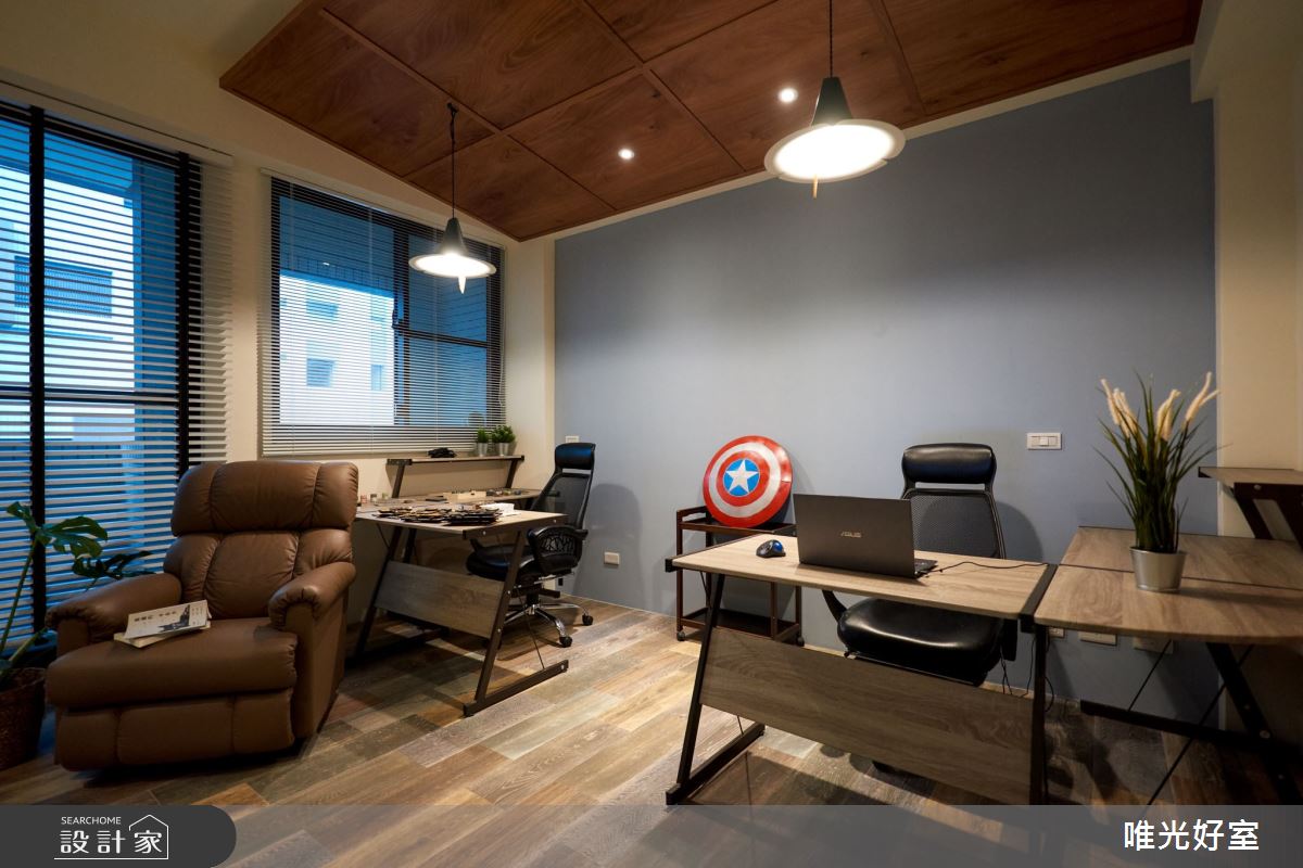 50坪預售屋＿日式無印風書房案例圖片＿唯光好室 VHouse＿唯光好室_春花與夏草之15