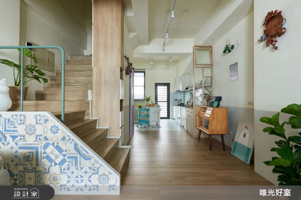 50坪預售屋＿日式無印風餐廳廚房樓梯中島案例圖片＿唯光好室 VHouse＿唯光好室_春花與夏草之17