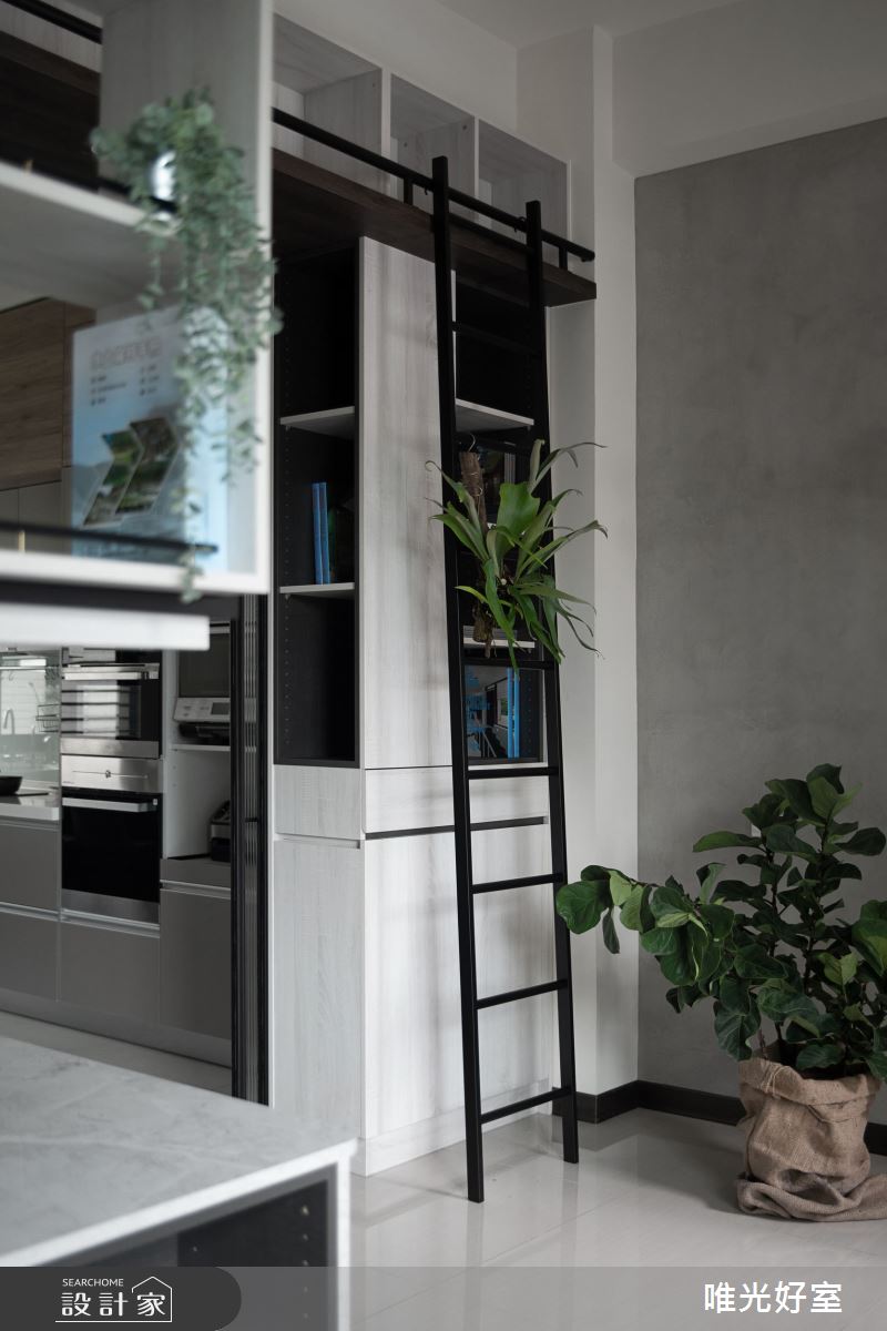 45坪預售屋＿現代風工作區案例圖片＿唯光好室 VHouse＿唯光好室_午后奶茶之4