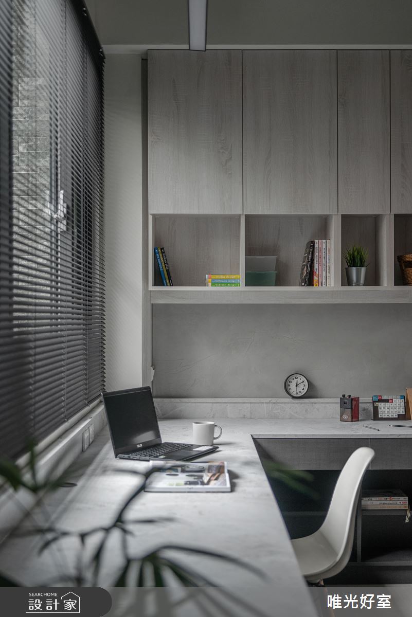 45坪預售屋＿現代風工作區案例圖片＿唯光好室 VHouse＿唯光好室_午后奶茶之3