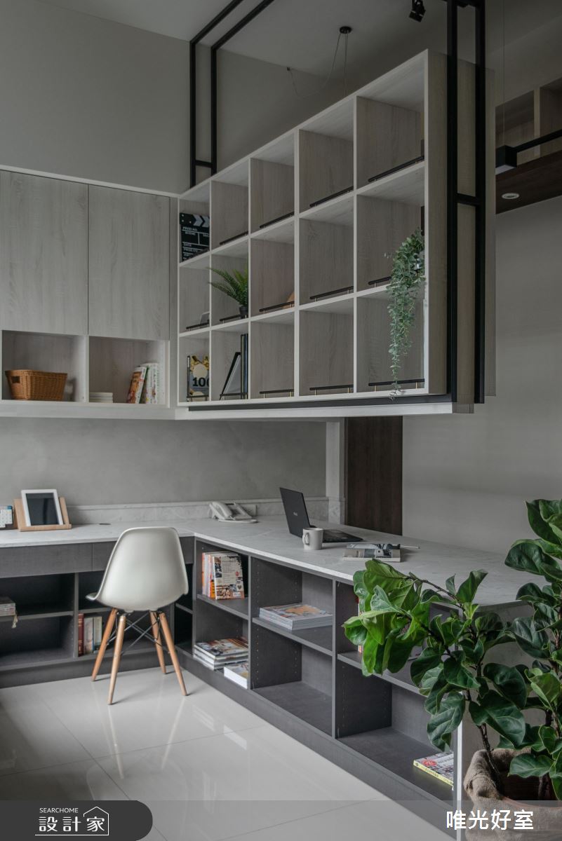 45坪預售屋＿現代風工作區案例圖片＿唯光好室 VHouse＿唯光好室_午后奶茶之2